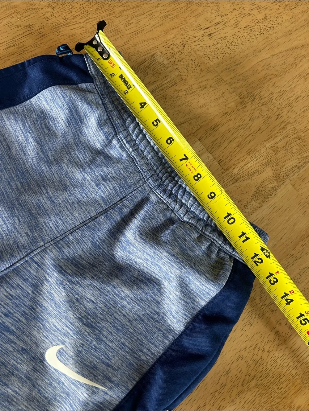 Nike Kids Heather Gray & Navy Elite Joggers